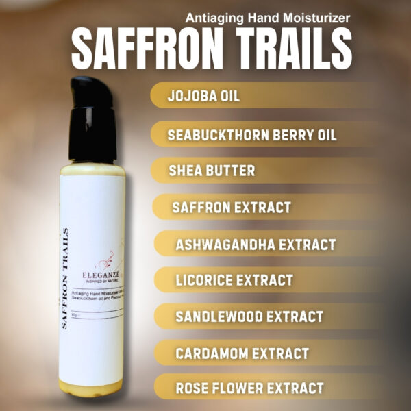 Saffron Trails - Antiaging Hand Moisturizer - Image 4